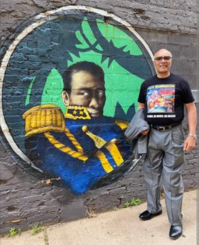Sifu with Emperor Jones